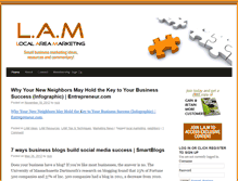 Tablet Screenshot of local-area-marketing.com